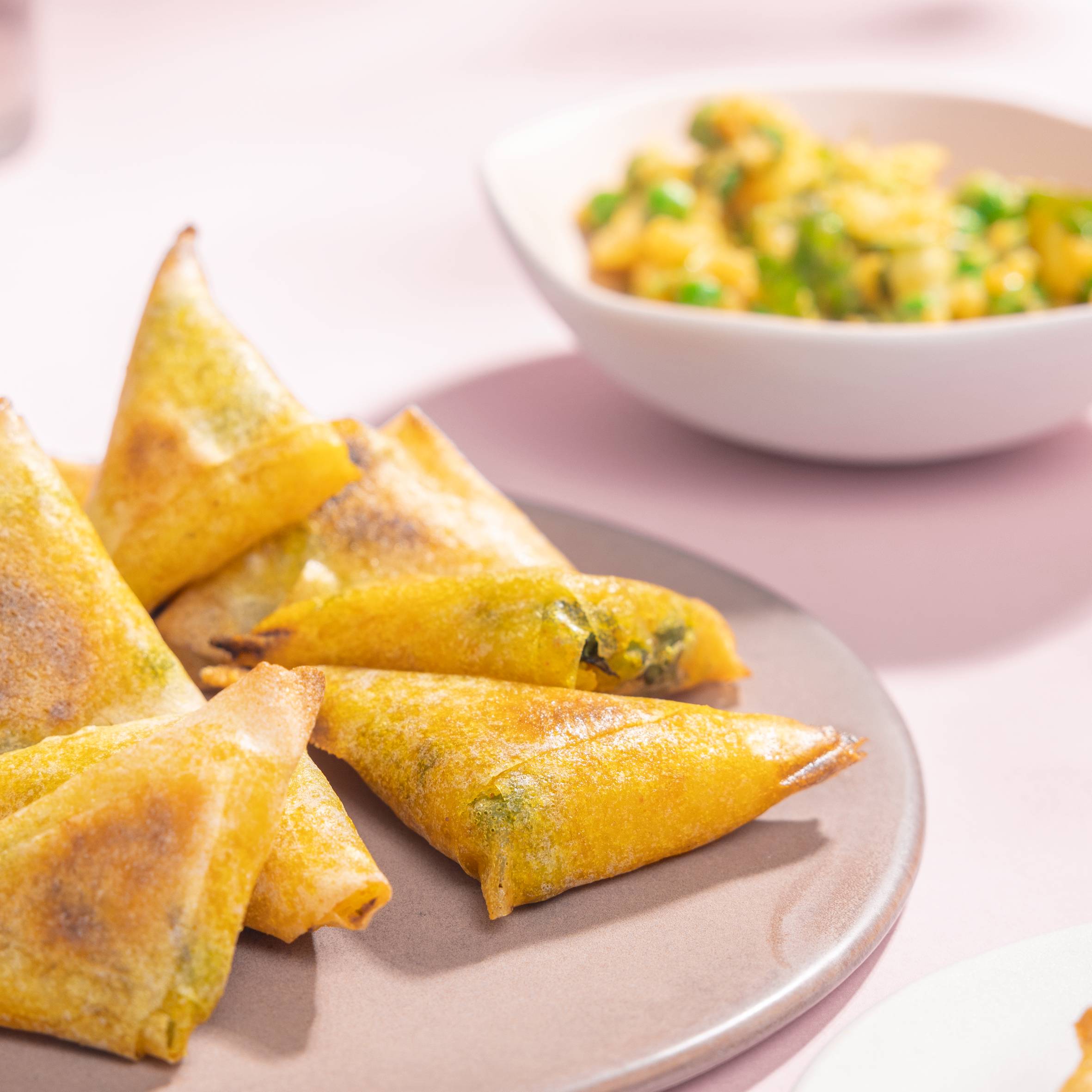 2 samosaplaten VOOR SNACK COLLECTION SW34/SW85/SW86/SW87