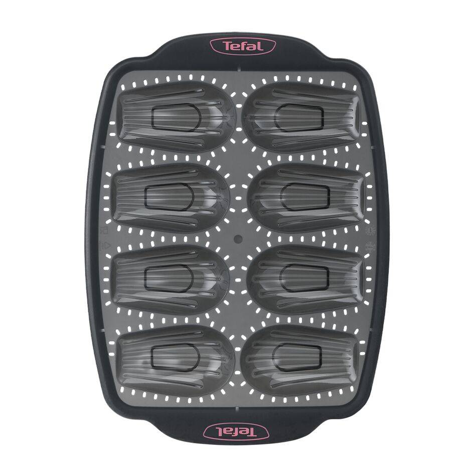 CrispyBake J4172614 Moule à 8 madeleines silicone