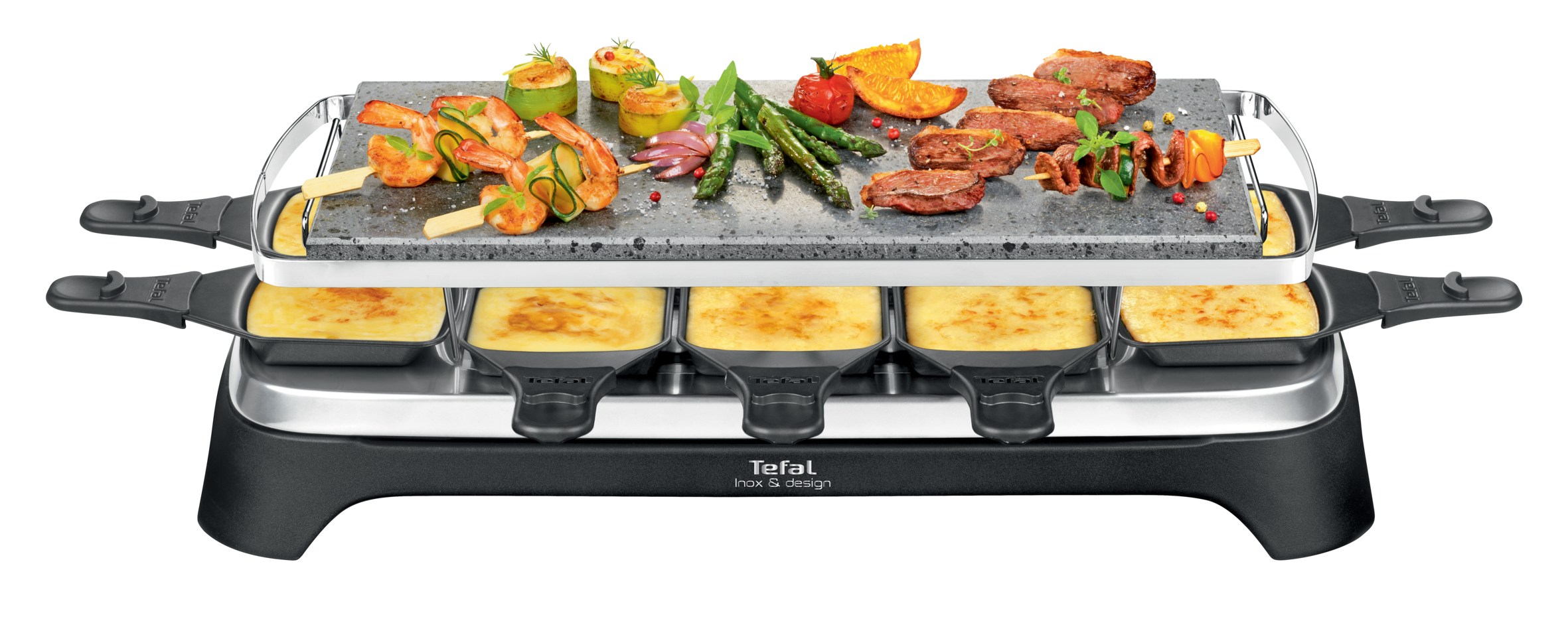 Raclette Pierrade Inox & Design PR457812