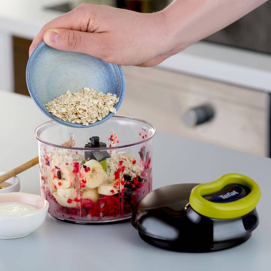 5 Second Chopper K1321044 Manuele hakmolen + mes voor slagroom + mes voor crushed ice + mes voor puree - 0,9L