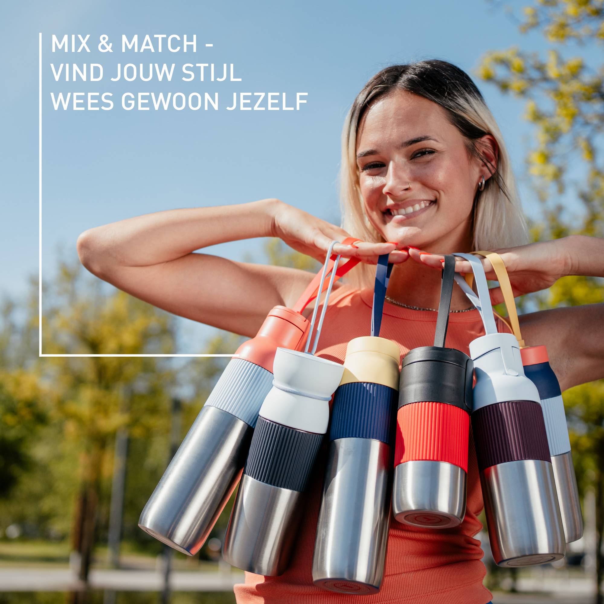BeYou Cup N2191310 Isotherme drinkbeker - 0,36L - Zwart
