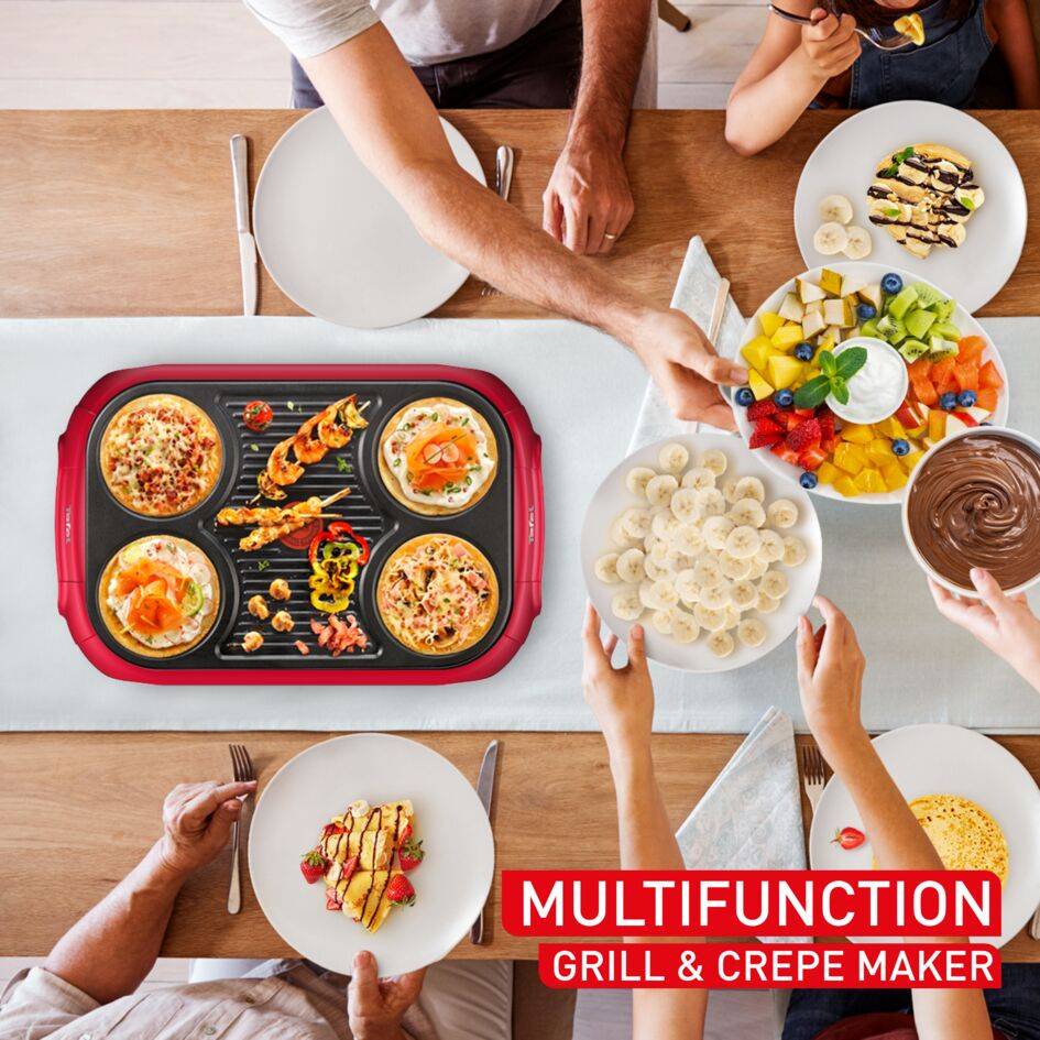 Crep'Party Pancake Day PY55A7F0 Grill & Crepebakplaat