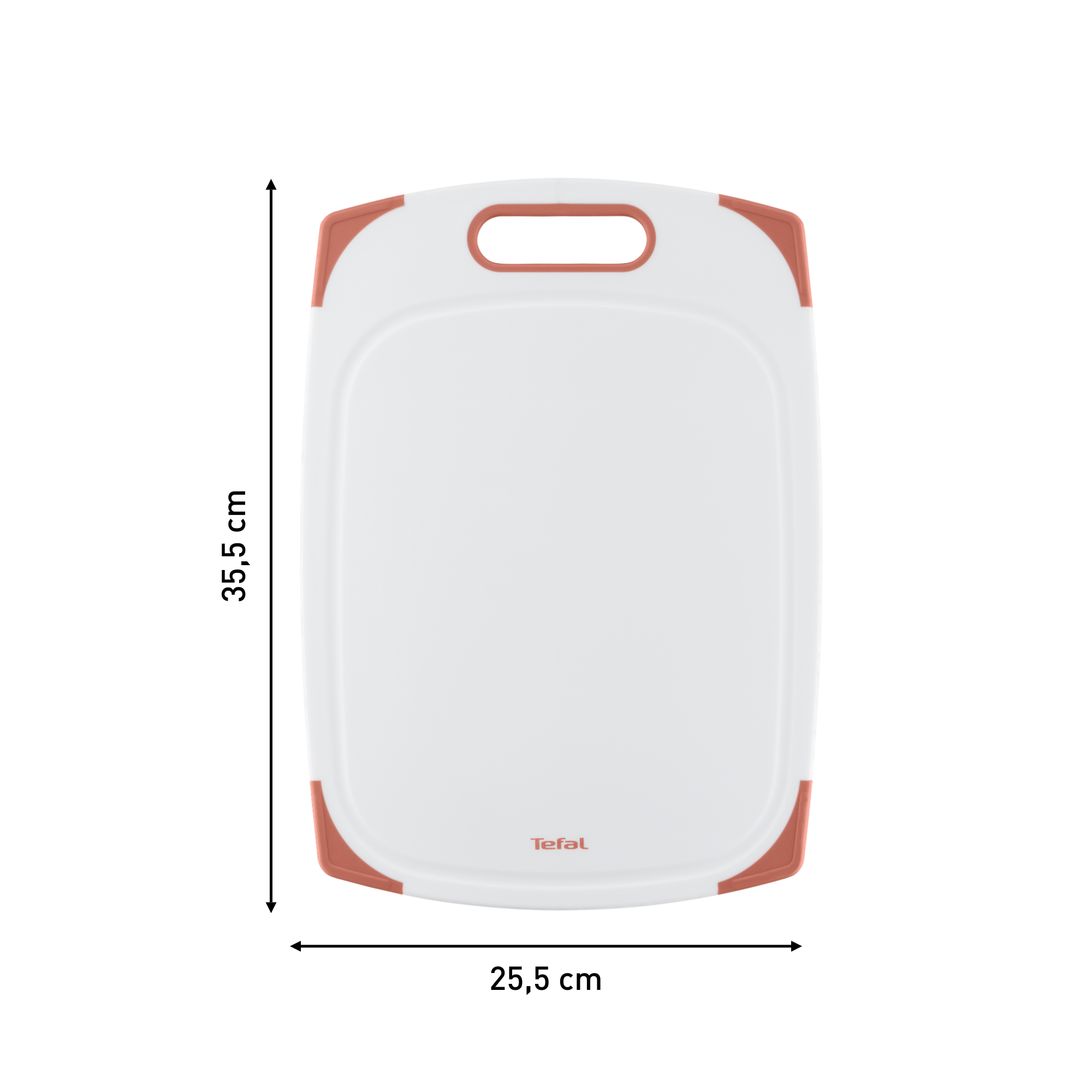 Fresh Kitchen K2084004 Planche à découper en plastique - Antidérapante + Poignée