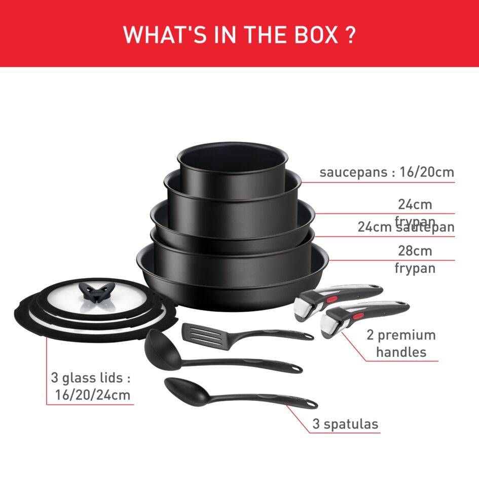 Ingenio Unlimited On L3959343 13-delige set - Inductie