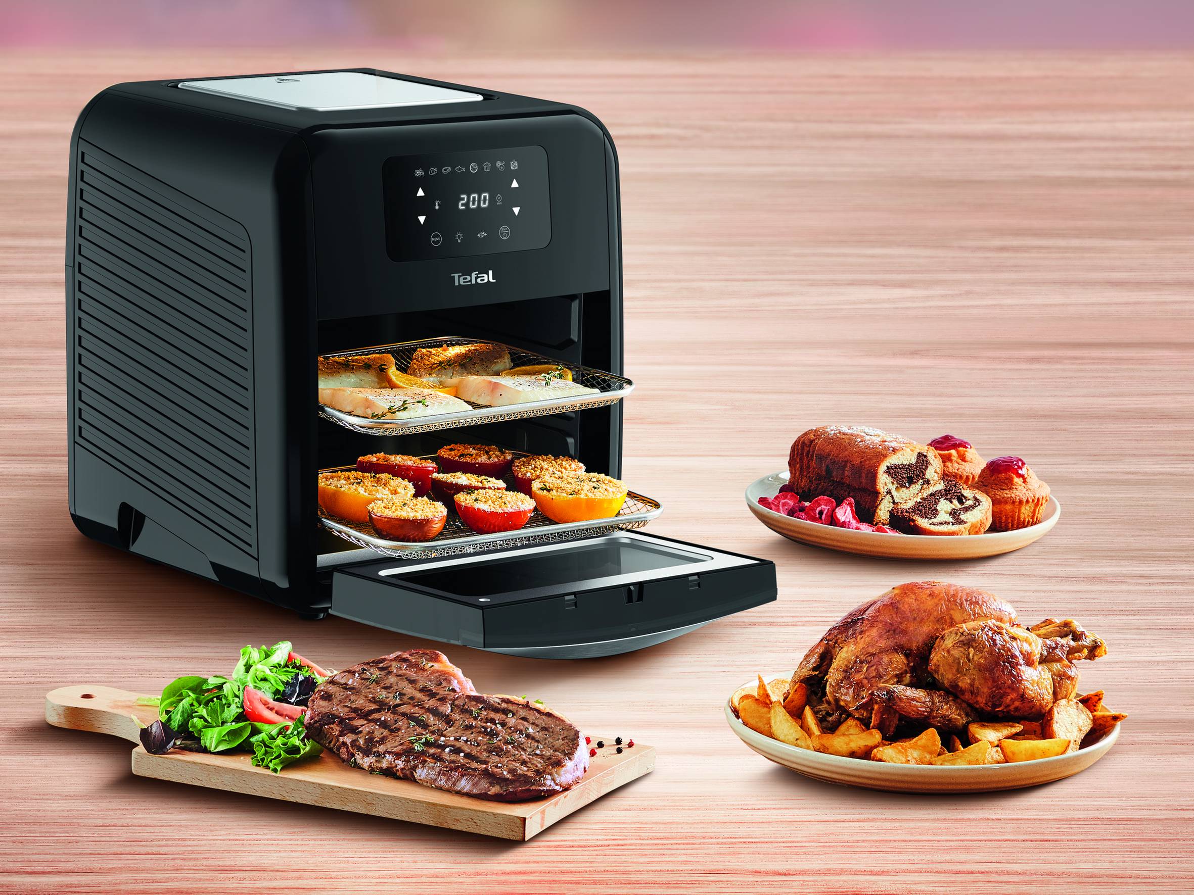 Easy Fry Oven & Grill FW501815 Air fryer avec écran digital - 8 programmes