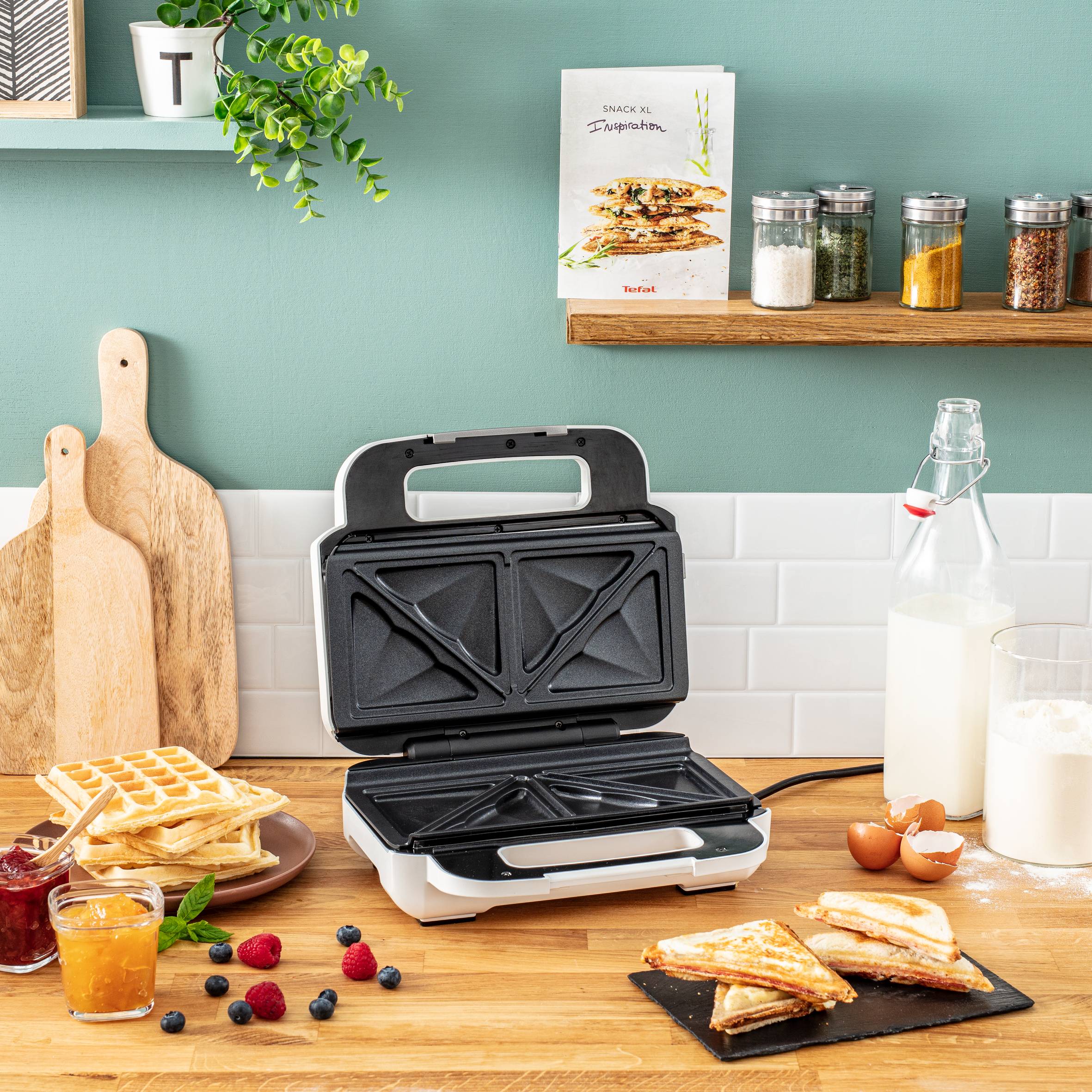 Snack XL SW701110 Gaufrier & Appareil croque monsieur