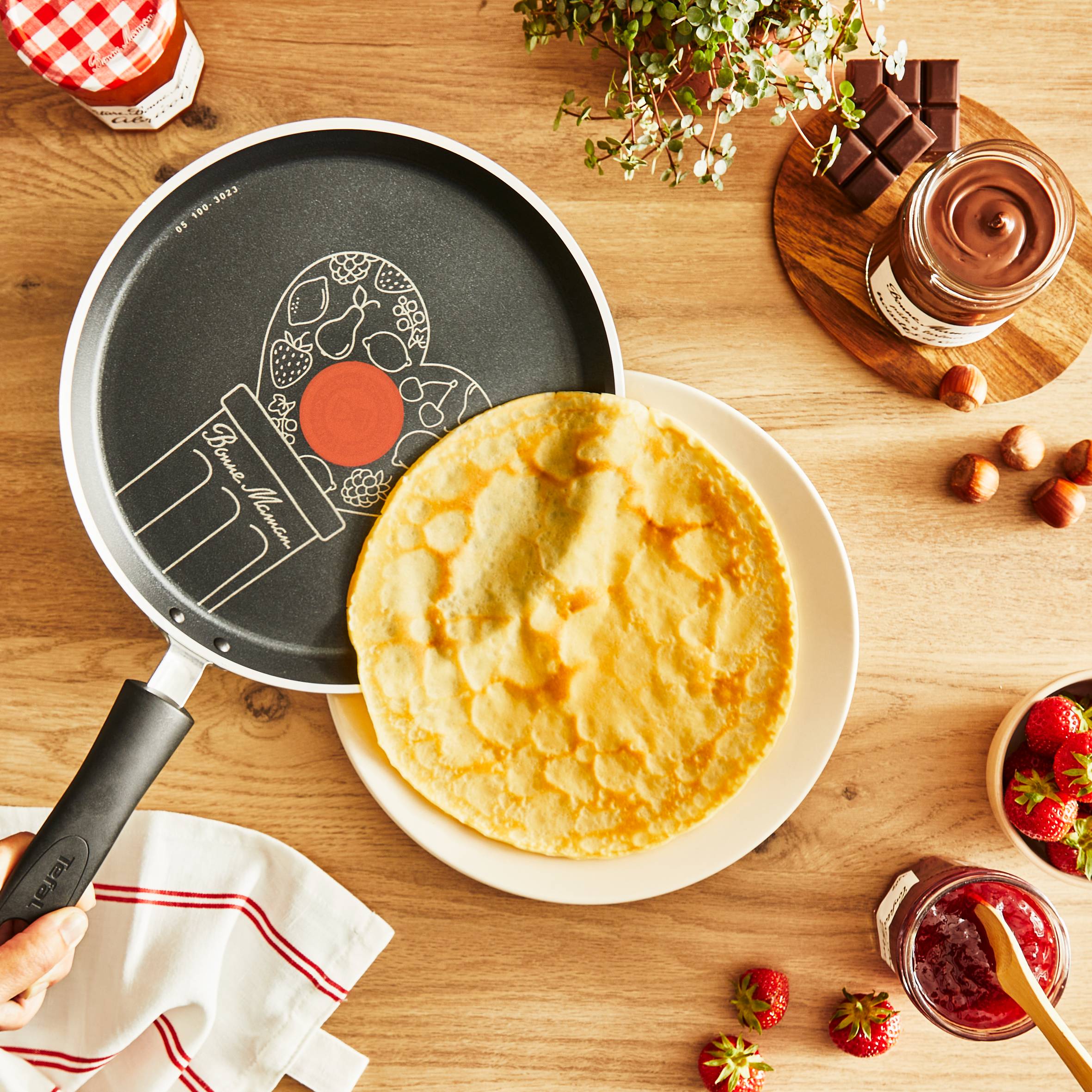 Bonne Maman C2943802 Pannenkoekenpan - 25 cm - Limited Edition