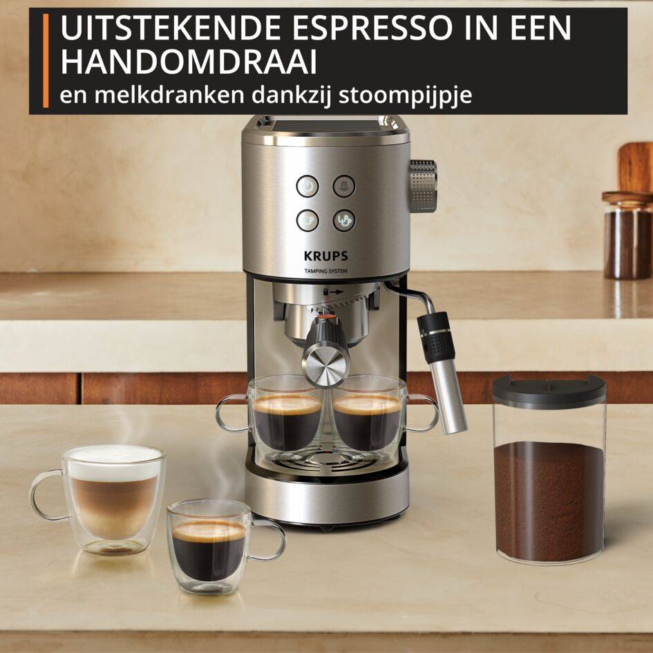 Virtuoso+ XP499RR0 Manuele espressomachine