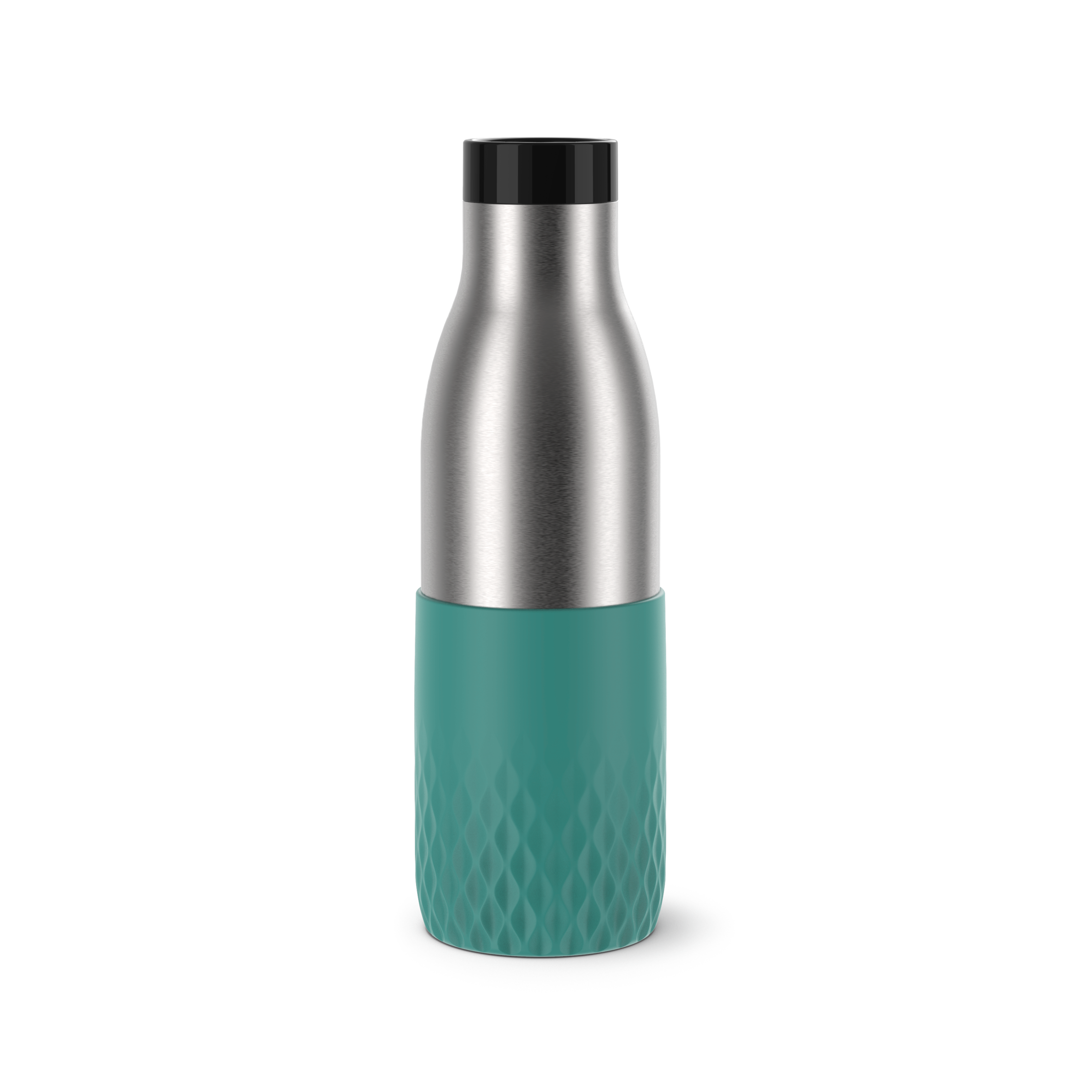 Bludrop Sleeve N3110610 Gourde inox et silicone - 0,5L - Vert