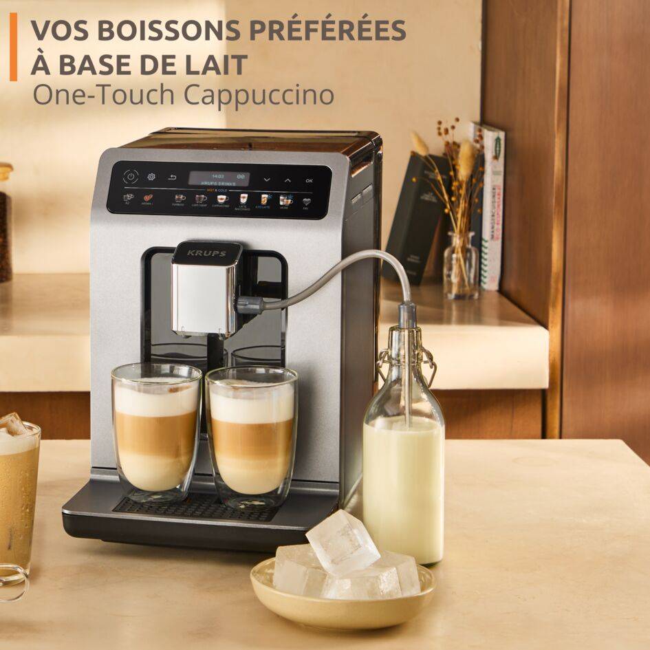 Evidence Hot & Cold EA898DF1 Machine expresso automatique - 18 recettes chaudes et froides