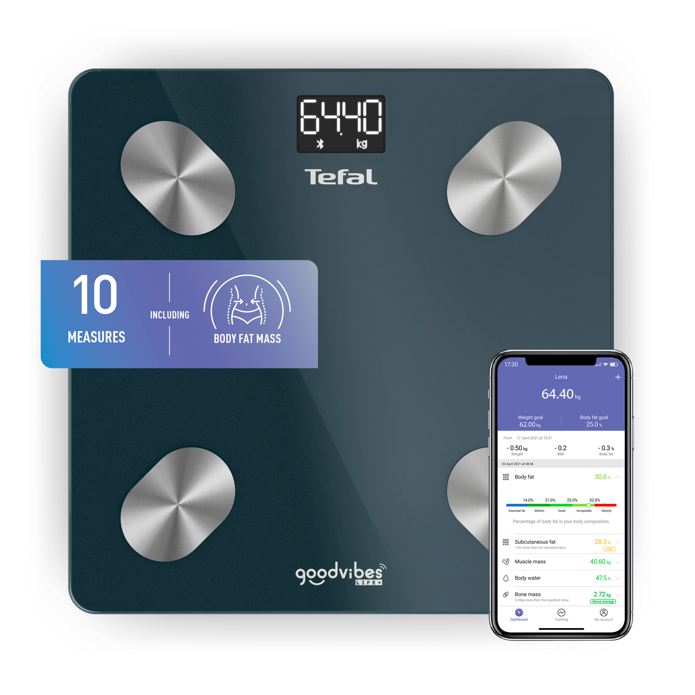 GoodVibes BM9620S1 Pèse-personne connecté