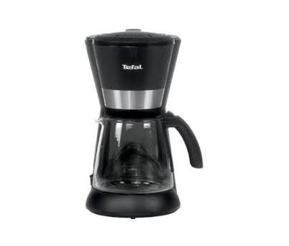 Zwart koffiezetapparaat