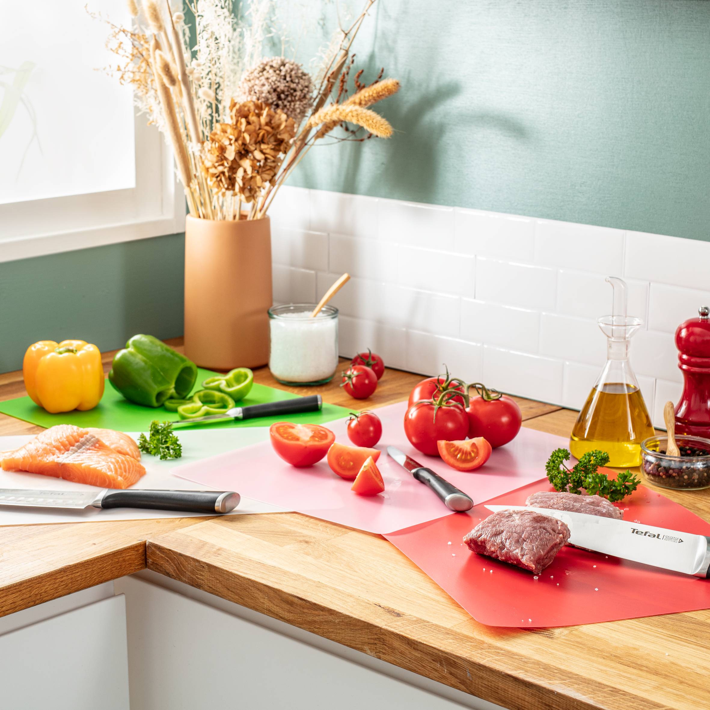 Fresh Kitchen K2083514 Set de 4 planches à découper