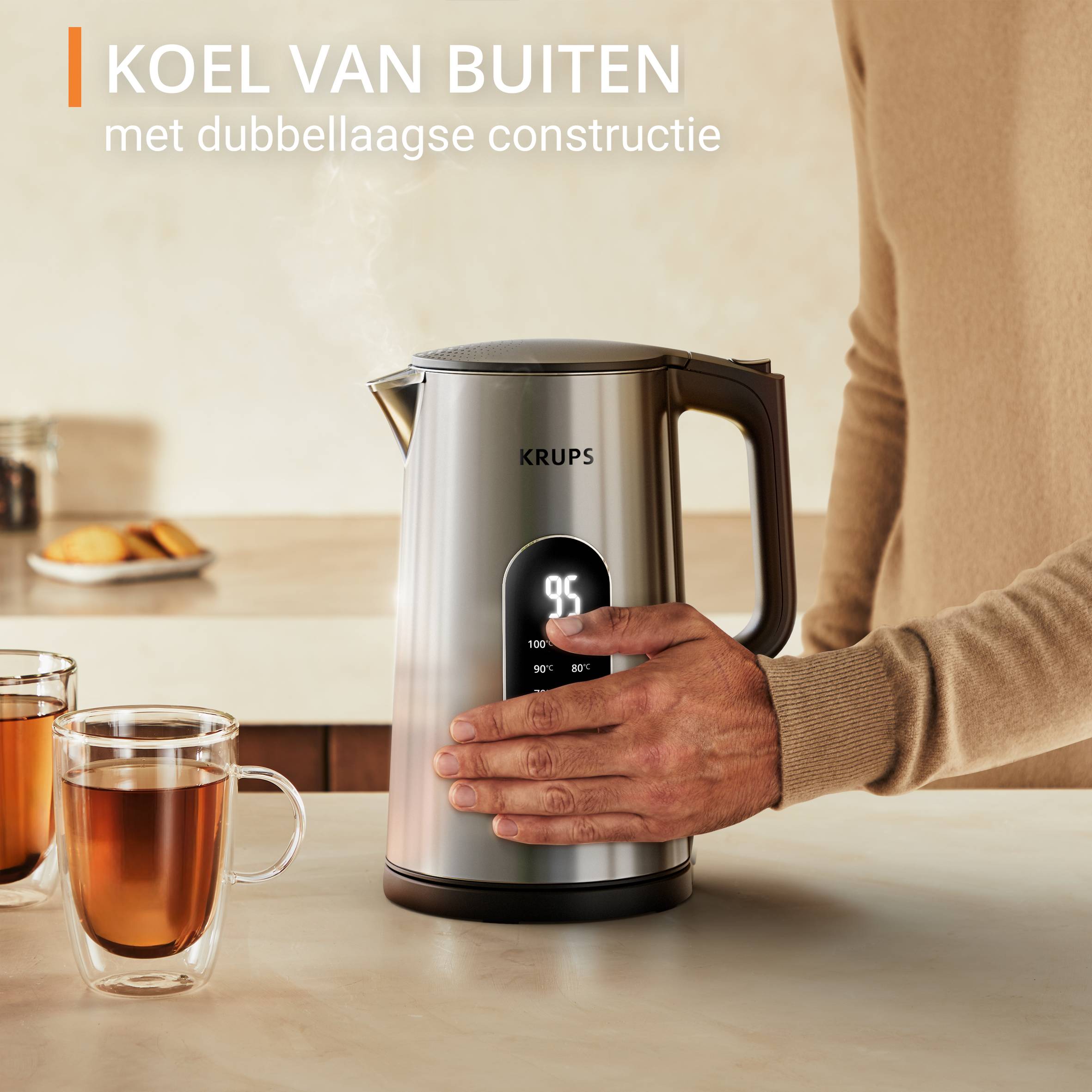Selection BW871DF0 Elektrische waterkoker - 6 temperaturen - 1,7L