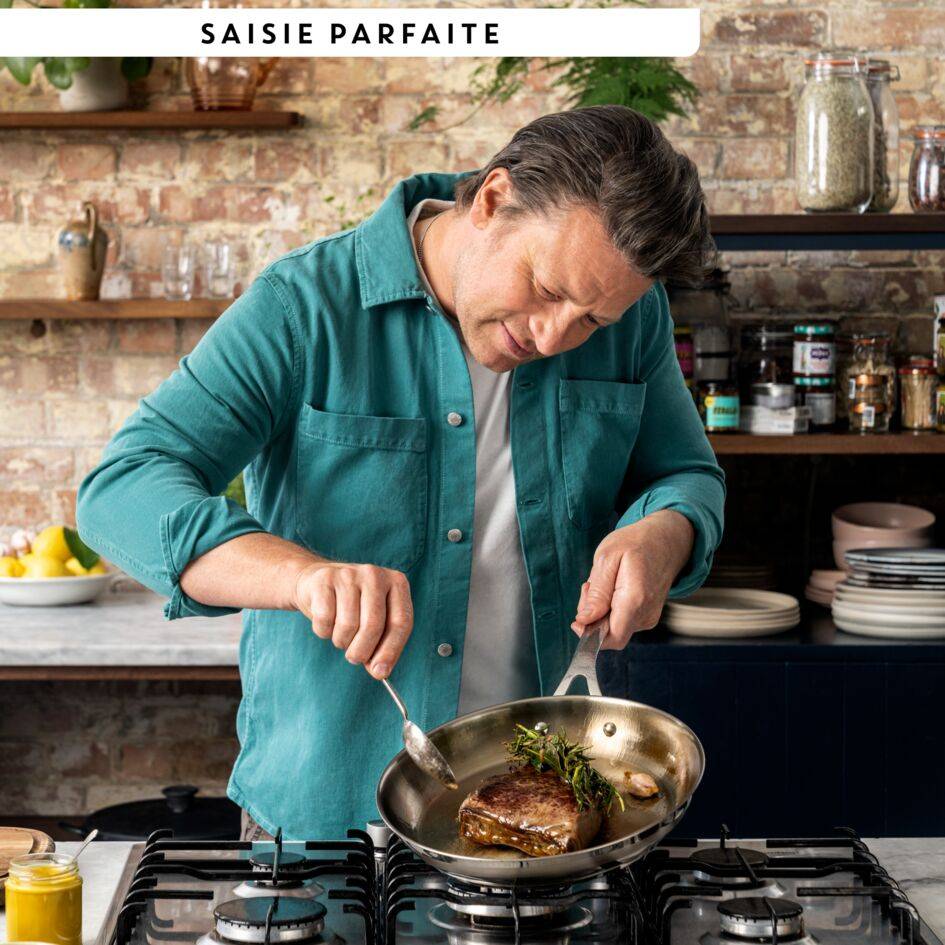Jamie Oliver E3110275 Poêle à frire - 20 cm - Induction