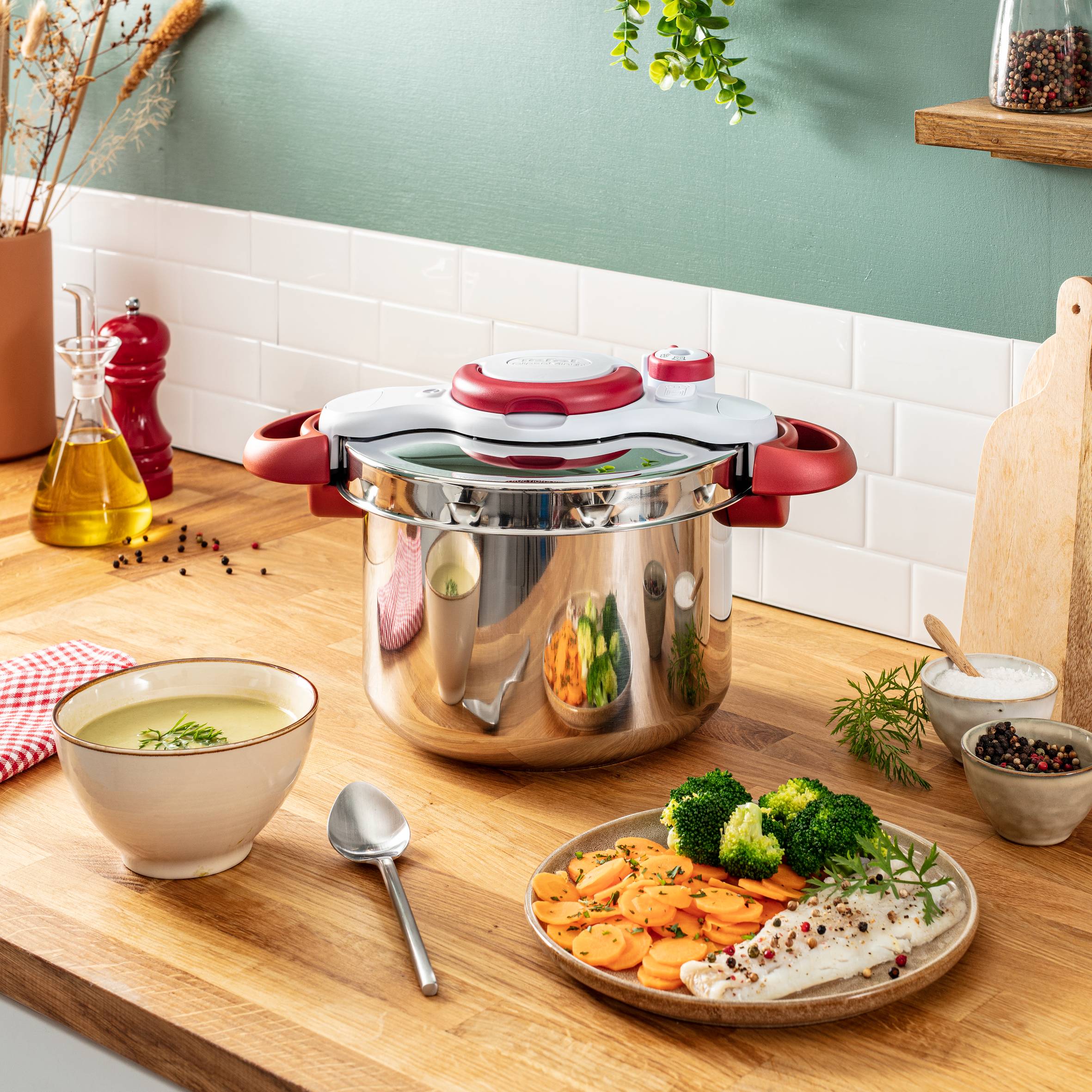 Clipsominut' Perfect P4620733 Cocotte minute 6L - Induction