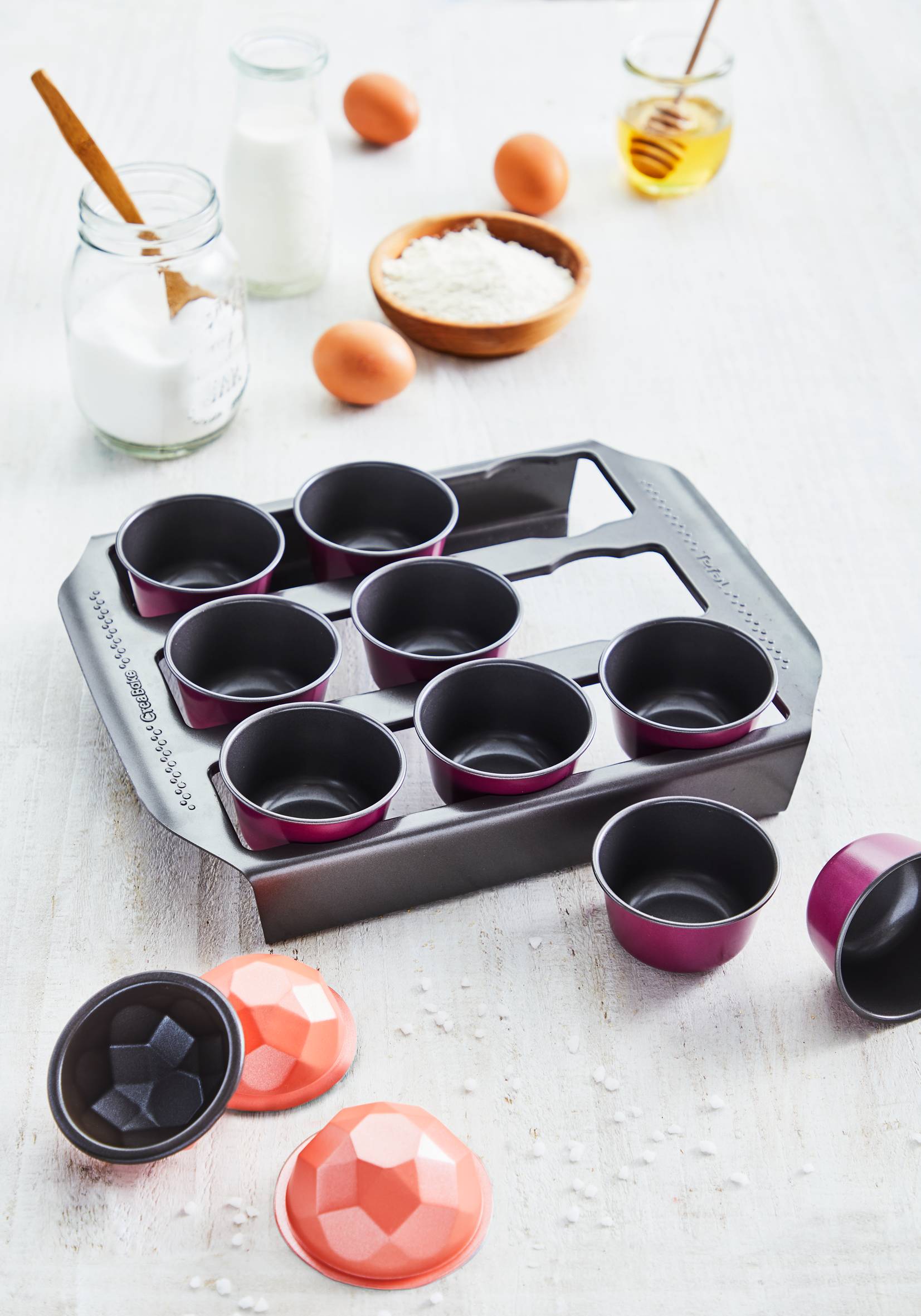 CreaBake J3040104 Support pour 9 moules