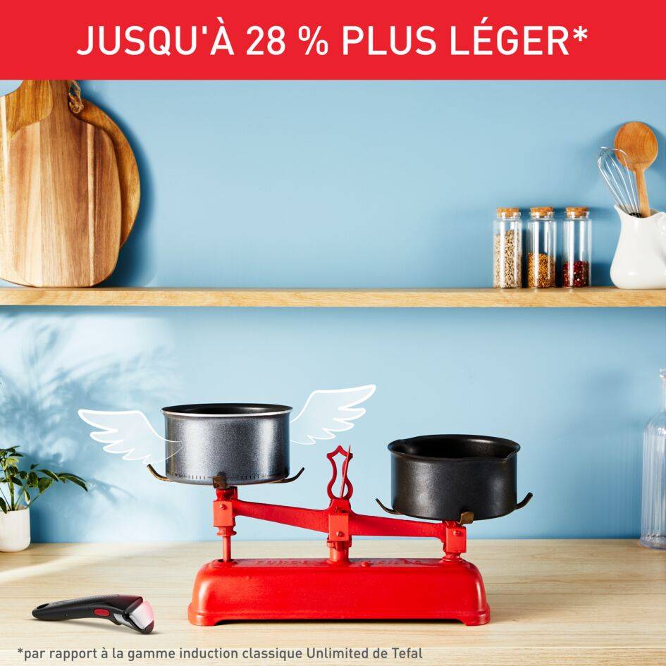 Ingenio So'Light L7232902 Poêlon - 18&nbsp;cm - Induction