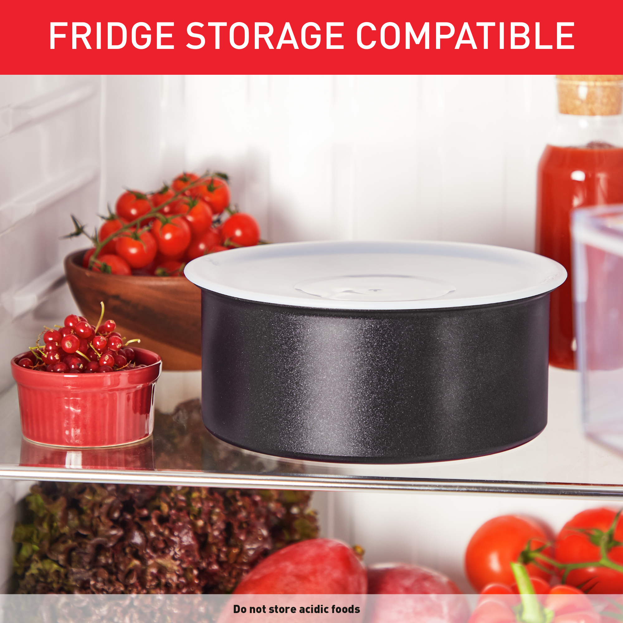 Ingenio L9849002 Set van 3 afsluitdeksels 16/18/20 cm