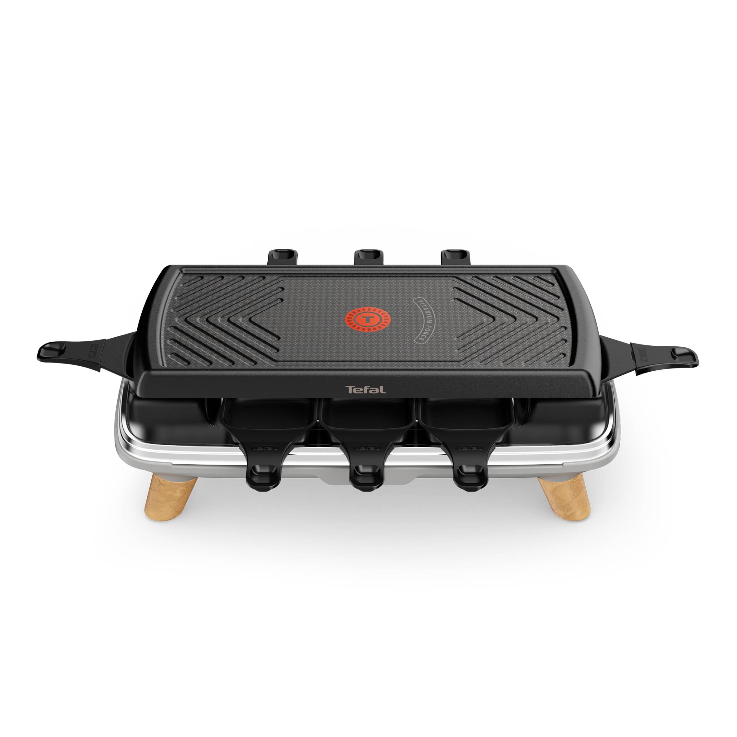 Nordic Spirit RE610D12 Appareil à raclette 3-en-1 - 8 personnes
