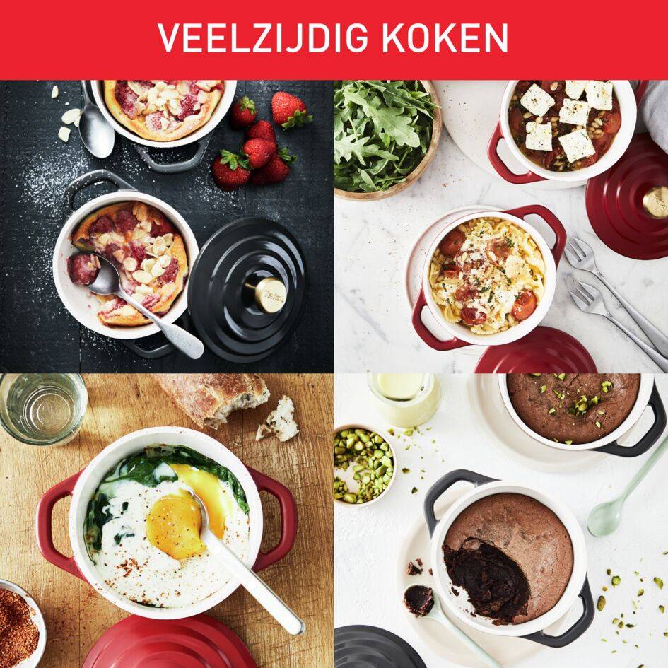 Air E255S204 Set van 2 aluminium kookpotten - 11 cm - Inductie