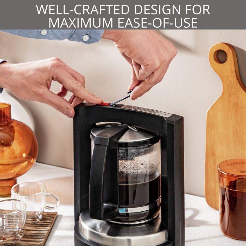 Moka Brew KM468910 Koffiezetter met filter - 12 tassen