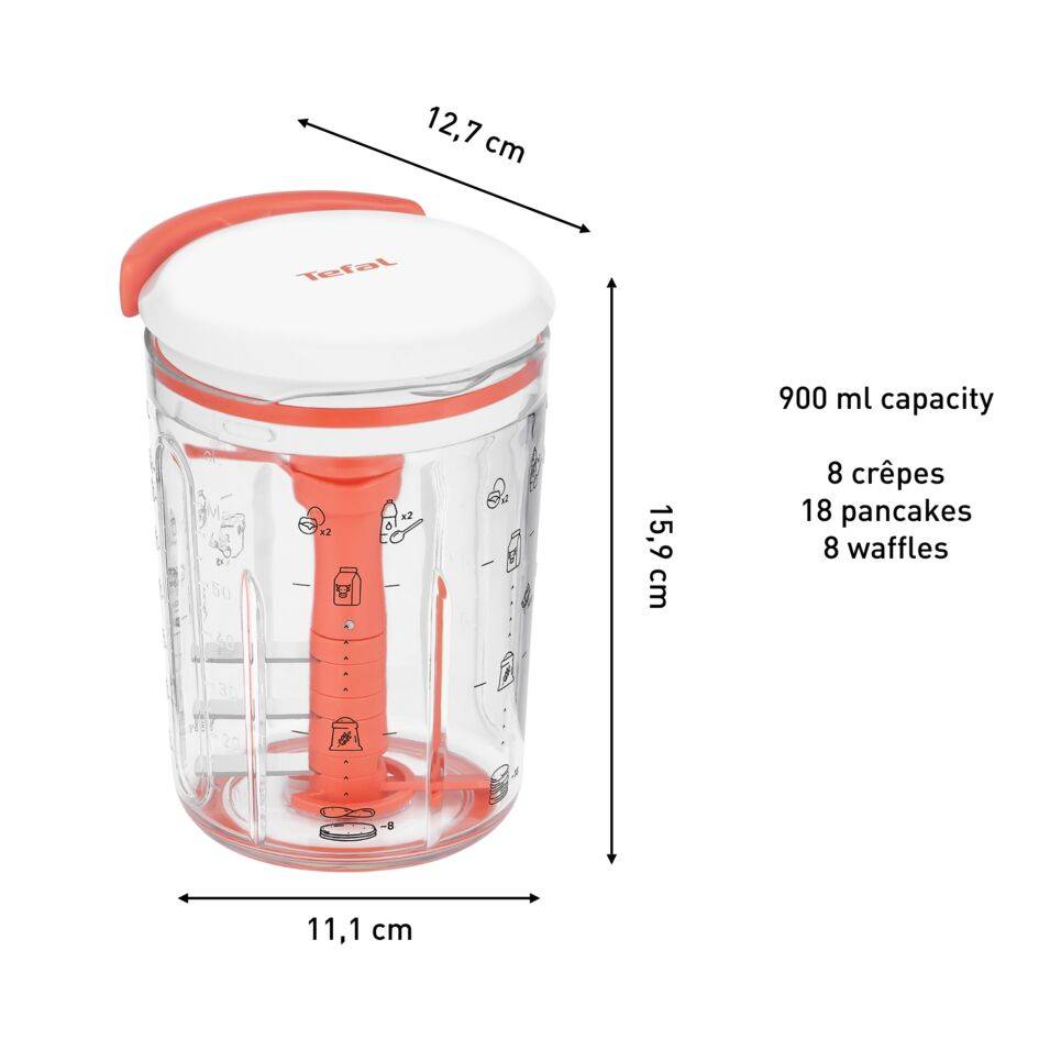 Pancake Express K1844404 Mixer voor pannenkoekenbeslag - 0,9L