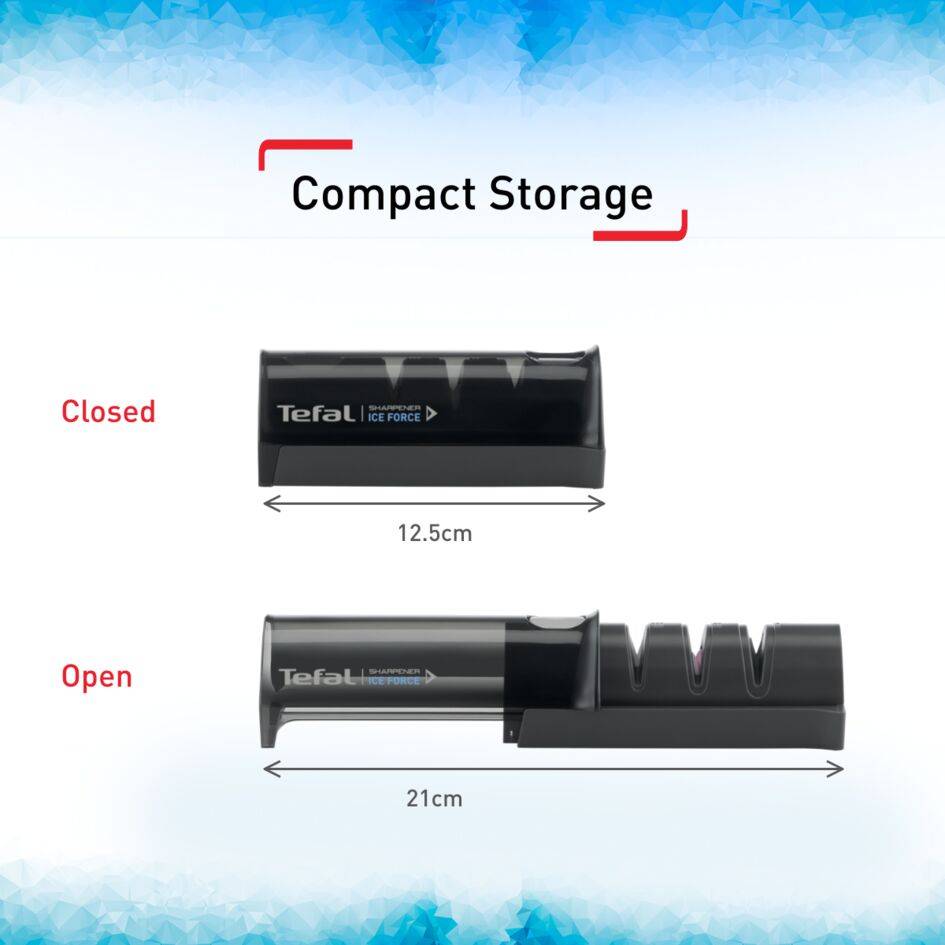 Ice Force K2650534 Aiguiseur rétractable 12.5x5.9cm&nbsp;