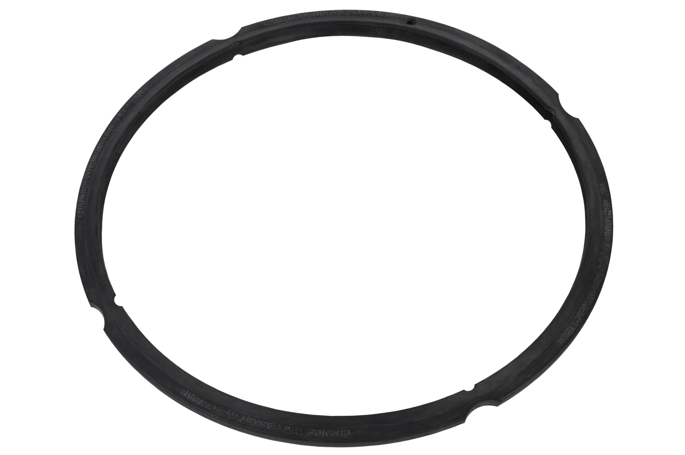 Joint De Fond De Boîtier VTA Pour Seiko Chrono 5719-8980/8990 - EPDM Bleu, Neuf Avec étiquette