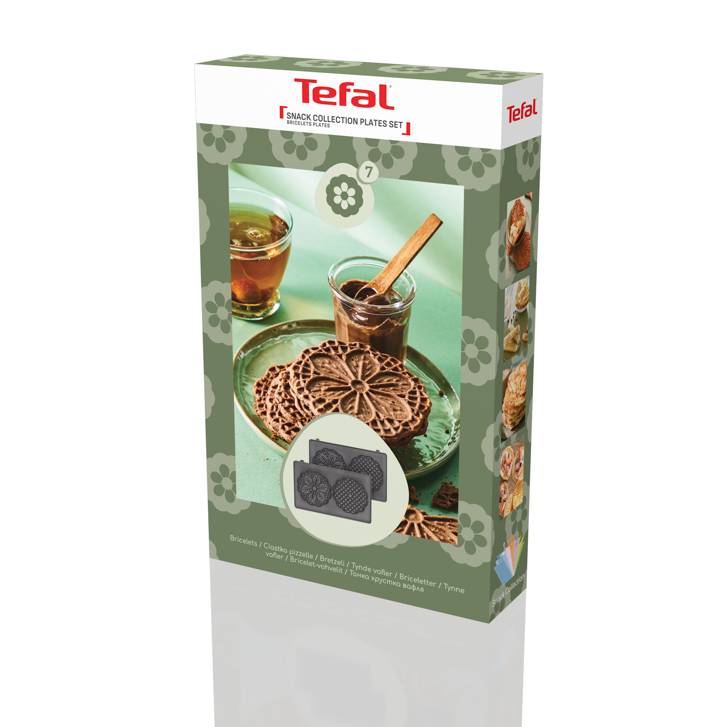 2 briceletplaten Snack Collection XA8107F0