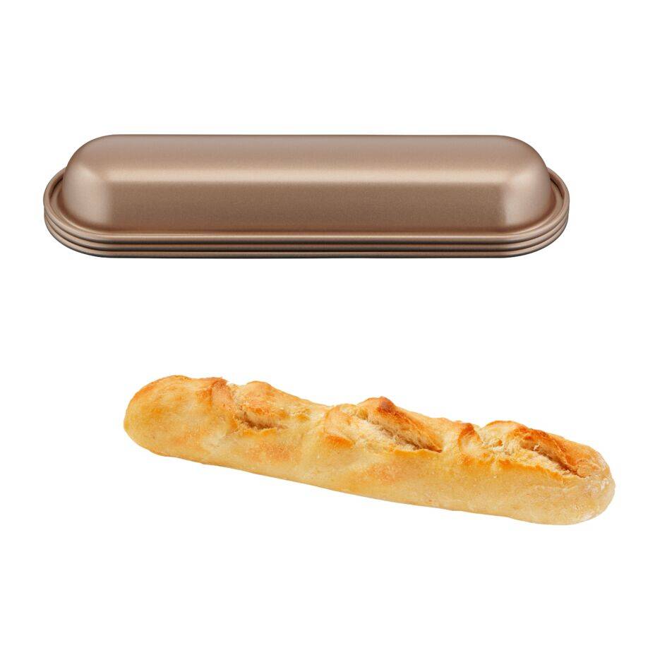 Creabake J3087304 Set van 3 mini-baguettevormen - Cake Factory