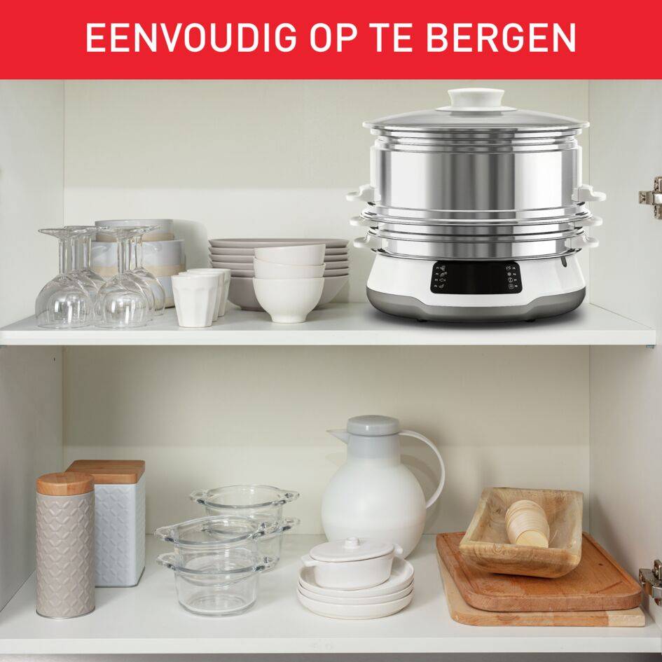 Convenient Deluxe VC502D Stoomkoker - 3 niveaus