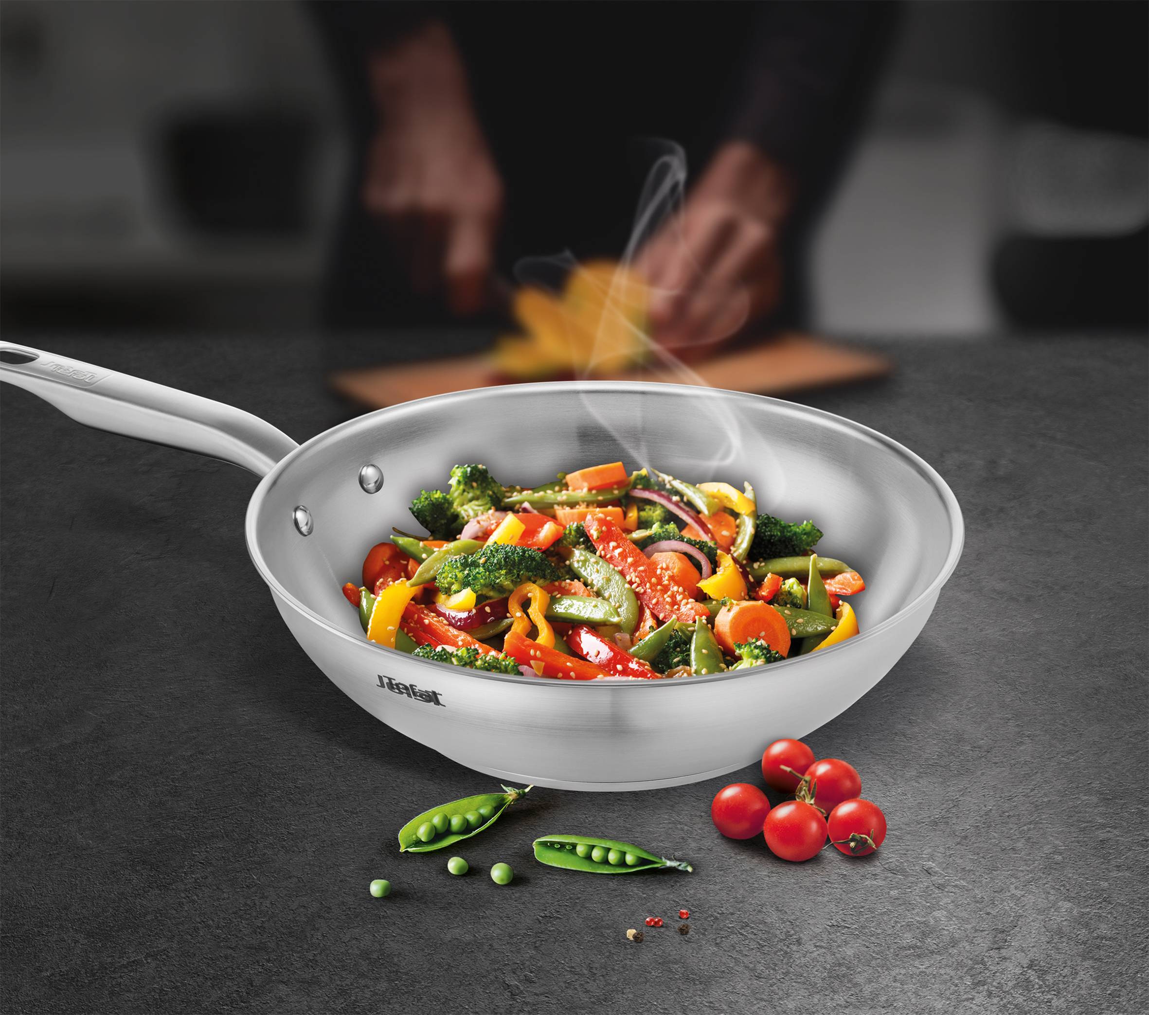 Virtuoso E4921925 Wok - 28 cm - Induction