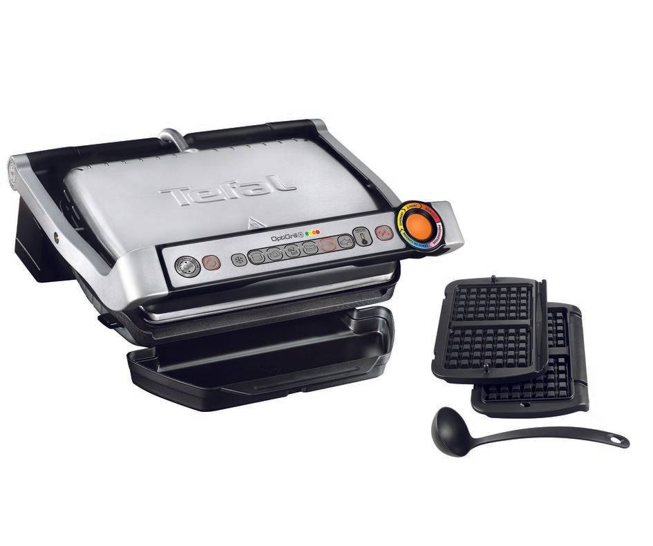 OptiGrill+ Gaufres GC716D12 Grill Intelligent - 6 programmes avec 'Pack Gaufres'