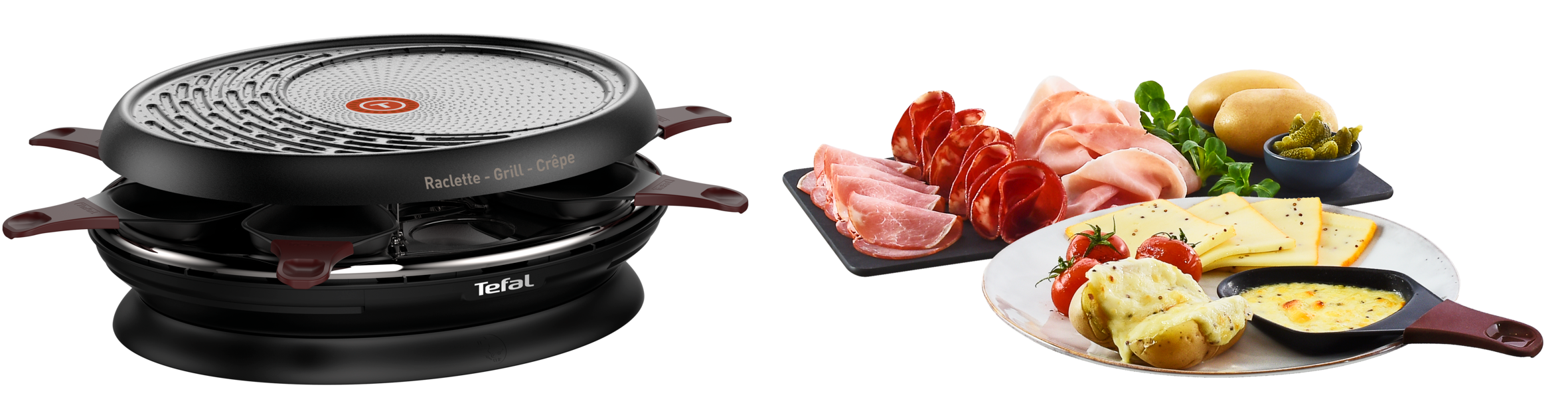 Store'Inn RE320012 Appareil à raclette & Crêpière 8 personnes