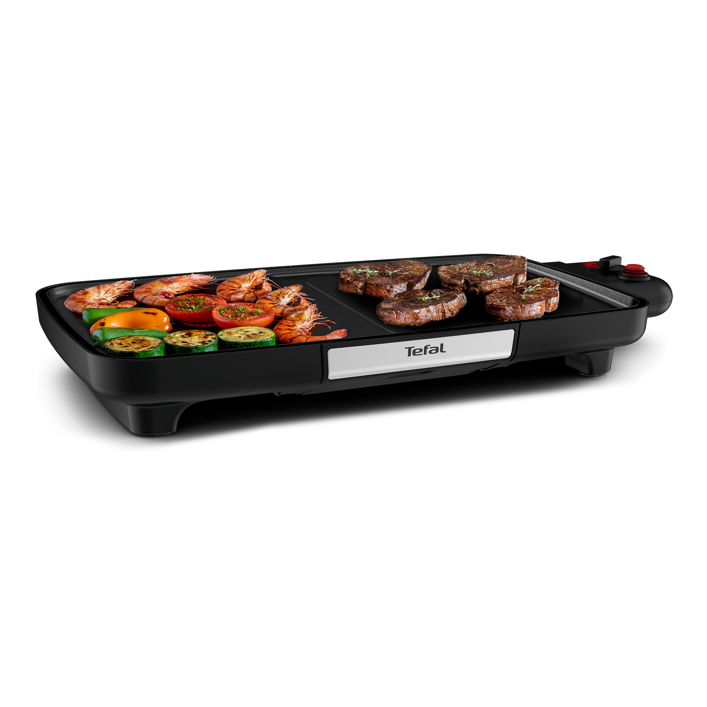 Booster CB641810 Barbecue & Plancha XL - 2200W - 28x55 cm