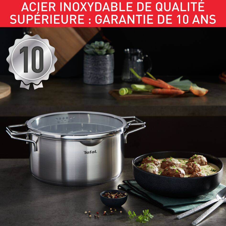 Nordica H8524435 Casserole inox 20 cm