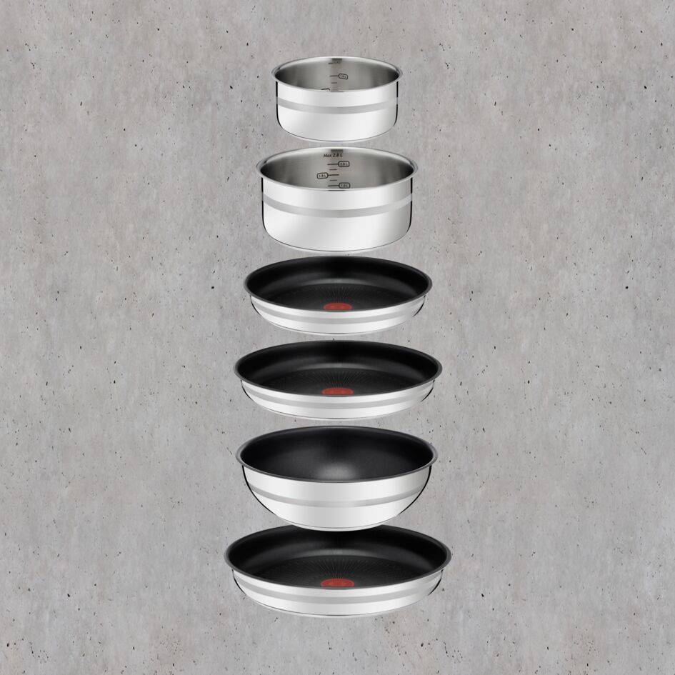 Ingenio Jamie Oliver L979SI44 Set de 18 pièces - Induction