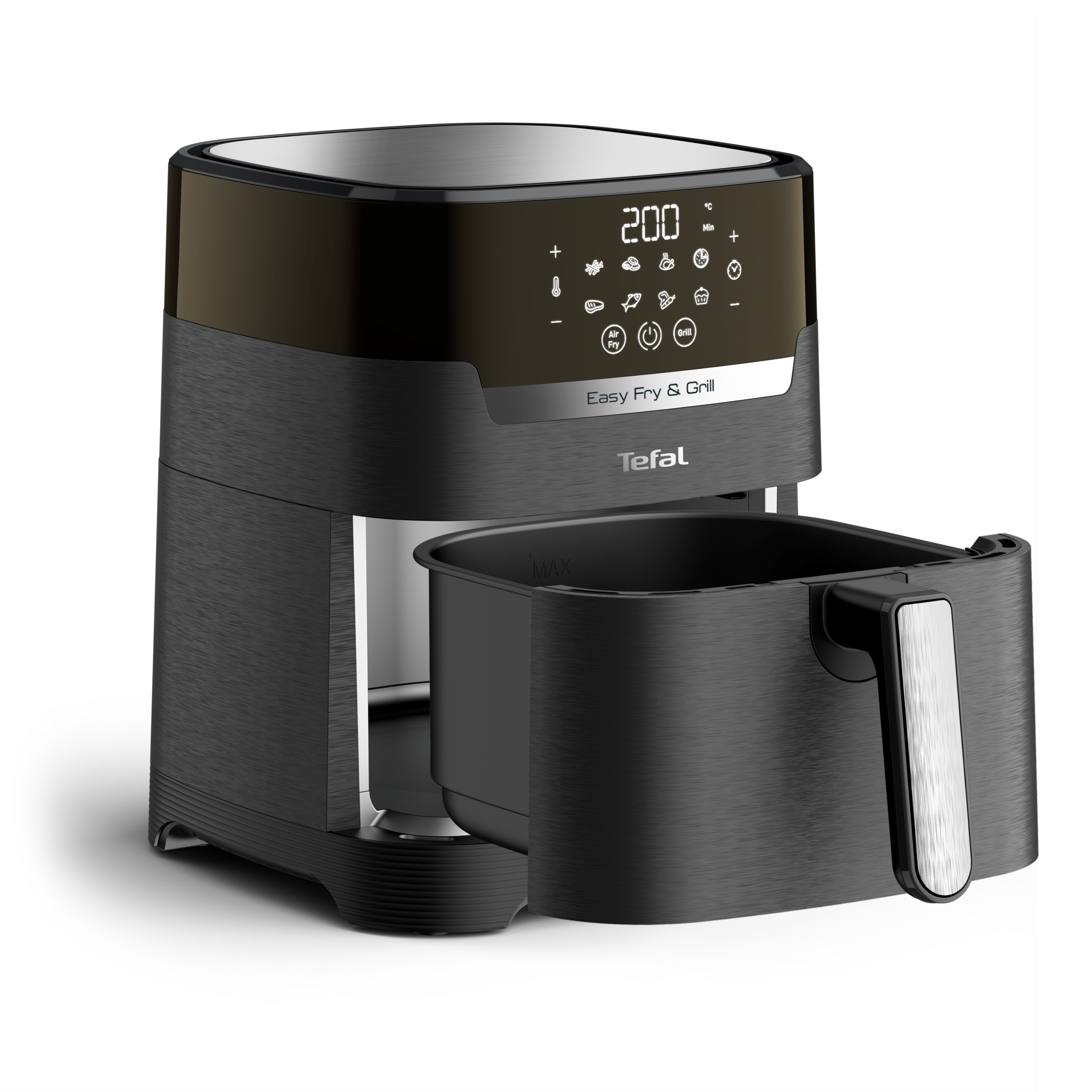 Easy Fry & Grill EY505815 Air fryer avec écran digital - 8 programmes