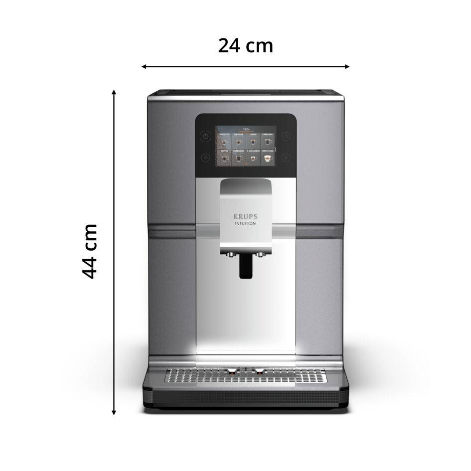 Intuition Preference+ EA875E10 Machine à Espresso automatique à grains - 15 recettes de café - 3L