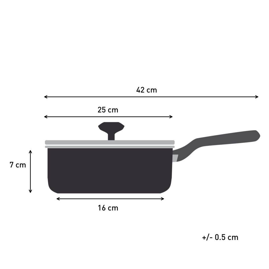 One Pick Pot G1672504 Poêle à frire + couvercle - 22 cm - Induction
