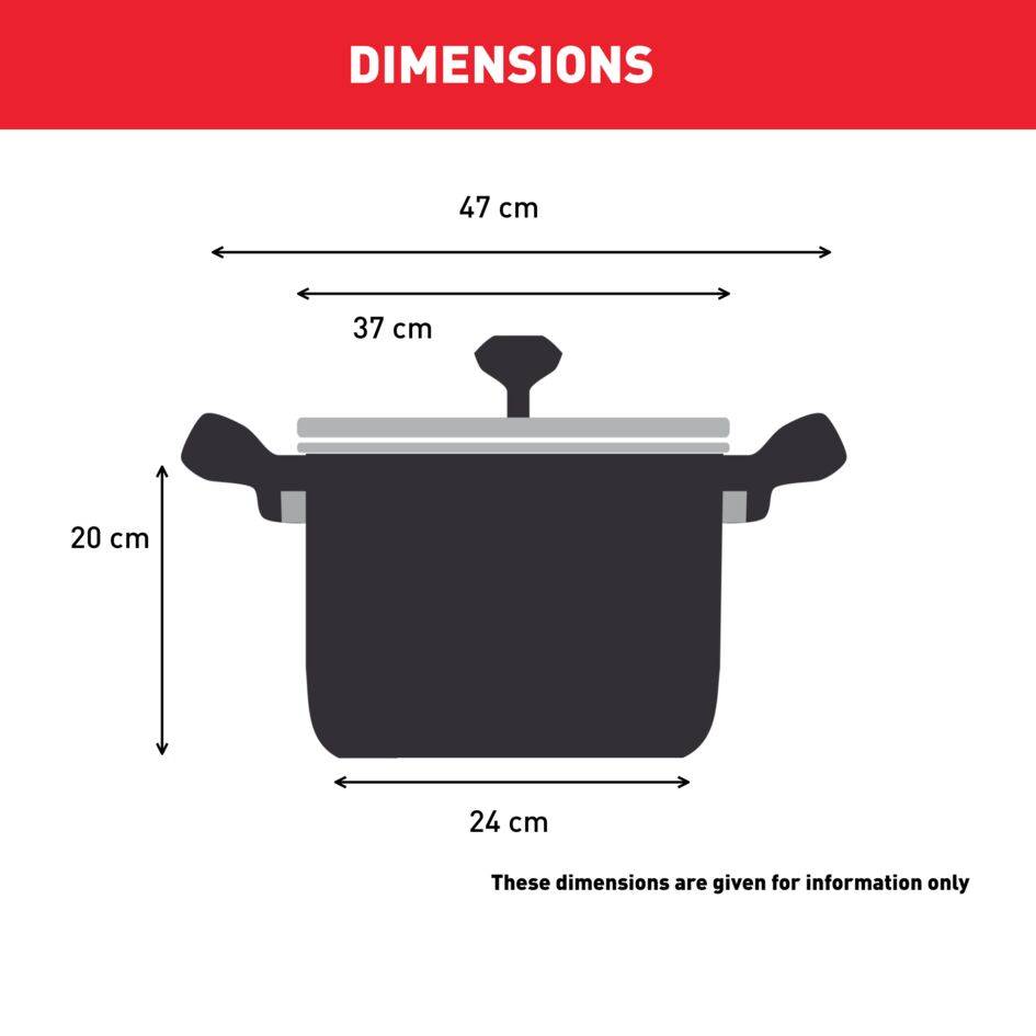 Intuition XL B8647504 Inox kookpot - 36 cm - Inductie
