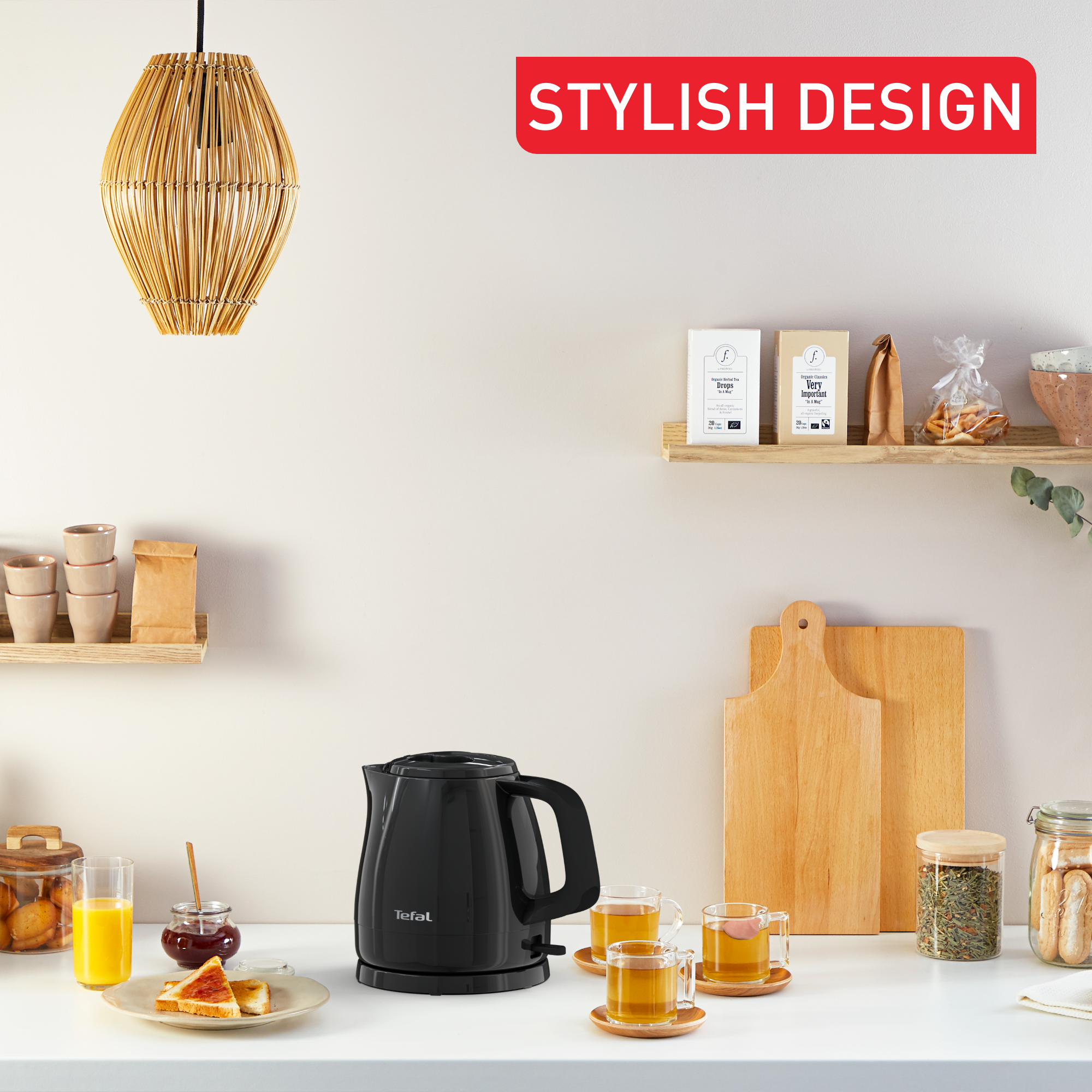 Vita Kettle, Stylish design, Compact, Auto-off