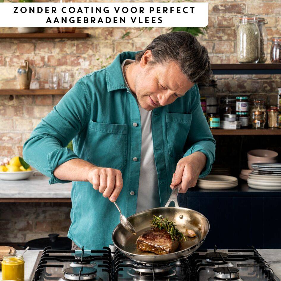 Jamie Oliver E3110275 Braadpan - 20 cm - Inductie
