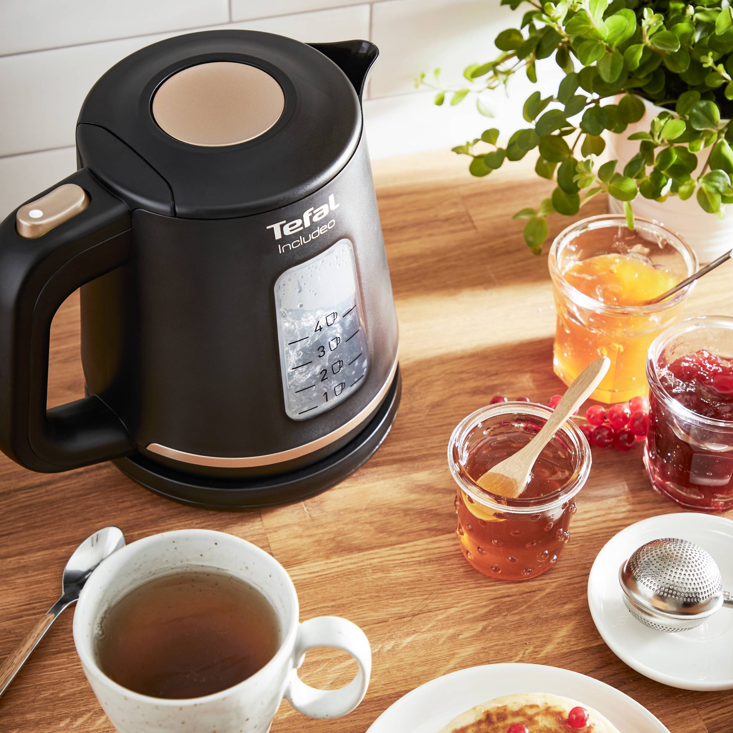 Includeo TT533811 Grille-pain + pince