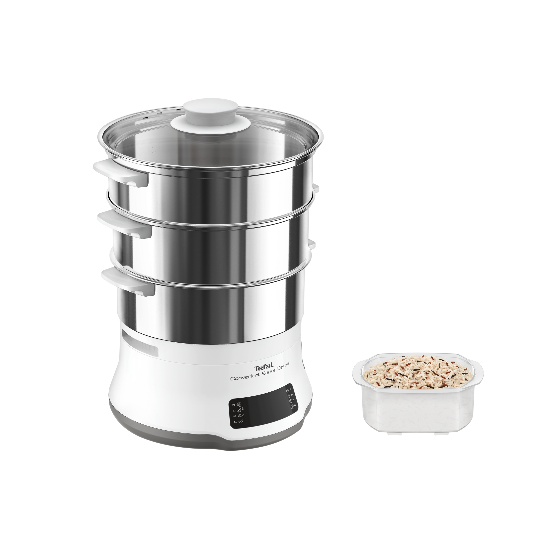 Convenient Deluxe VC502D Cuiseur vapeur - 3 étages