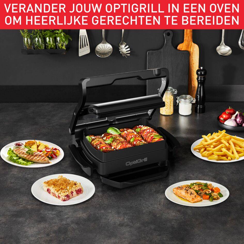 OptiGrill+ XL Snacking GC724D12 Intelligente Grill - 9 programma's