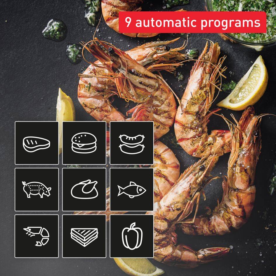 OptiGrill 2-in-1 Zwart