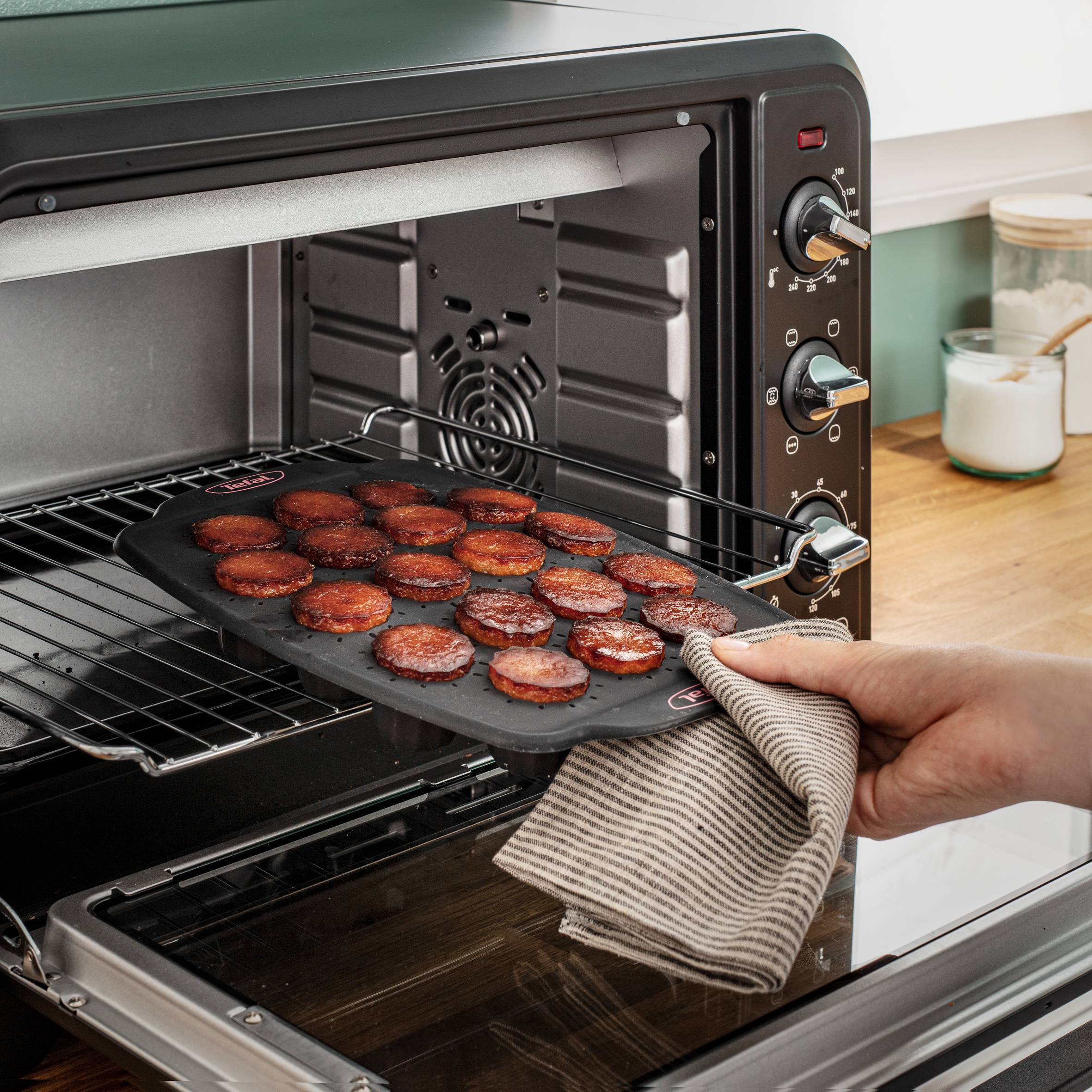 CrispyBake J4172014 10 cannelévormpjes silicone