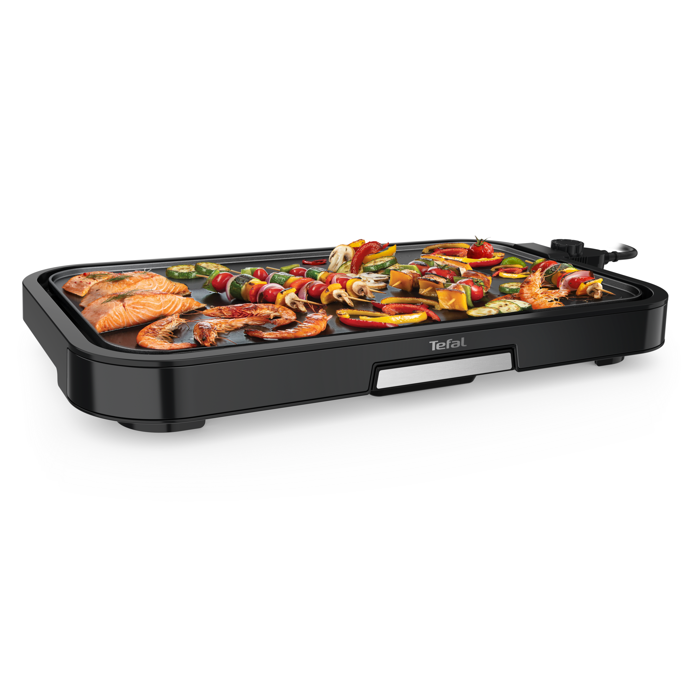Giant Plancha Black, Electric Plancha, 12 people, Non-Stick Coating